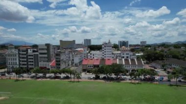 Ipoh, Malezya - 24 Eylül 2022: İpoh 'un Tarihi Binaları ve Turist Çekimleri