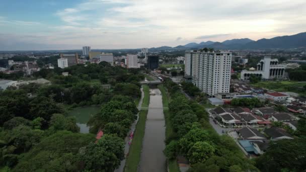 Ipoh Malajsie Září 2022 Landmark Buildings Tourist Attractions Ipoh — Stock video