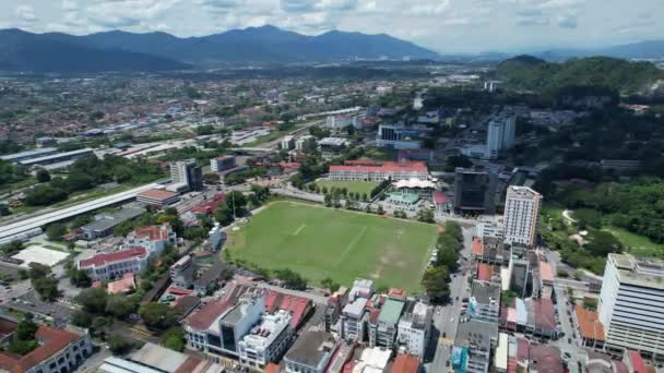 Ipoh Malesia Settembre 2022 Gli Edifici Storici Attrazioni Turistiche Ipoh — Video Stock