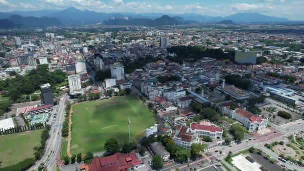 Ipoh Malesia Settembre 2022 Gli Edifici Storici Attrazioni Turistiche Ipoh — Video Stock