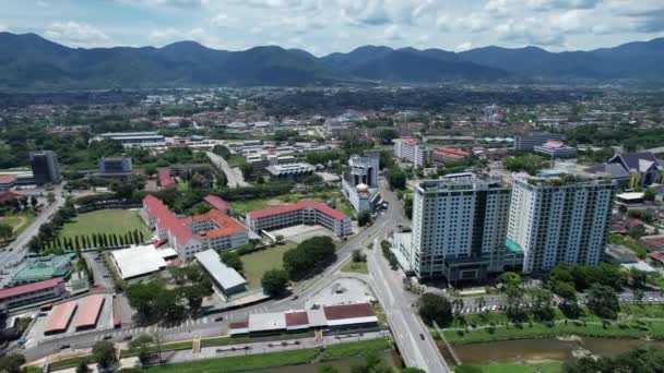 Ipoh Malaysia September 2022 Die Wahrzeichen Und Touristenattraktionen Von Ipoh — Stockvideo