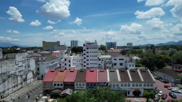 Ipoh Malaysia September 2022 Landmark Buildings Tourist Attractions Ipoh — Stock Video