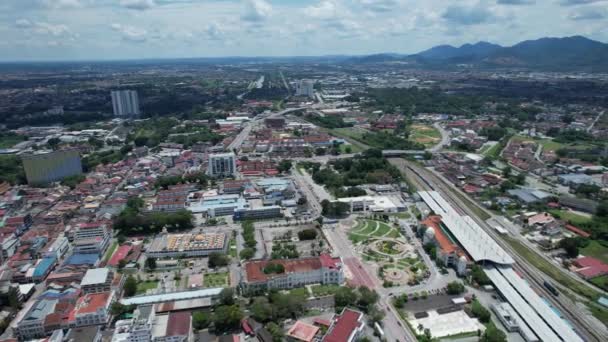 Ipoh Malesia Settembre 2022 Gli Edifici Storici Attrazioni Turistiche Ipoh — Video Stock