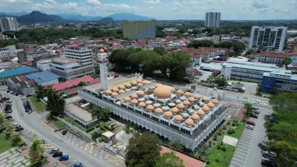 Ipoh Malezya Eylül 2022 Poh Tarihi Binaları Turist Çekimleri — Stok video