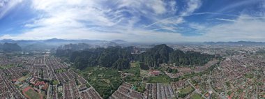 Ipoh, Malezya - 24 Eylül 2022: İpoh 'un Tarihi Binaları ve Turist Çekimleri