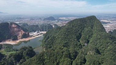 Ipoh, Malezya - 24 Eylül 2022: İpoh 'un Tarihi Binaları ve Turist Çekimleri