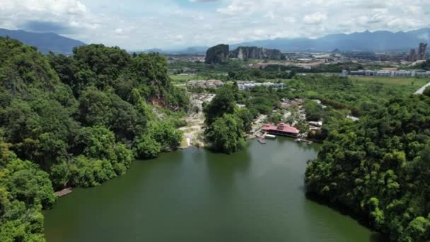 Ipoh Malezya Eylül 2022 Poh Tarihi Binaları Turist Çekimleri — Stok video