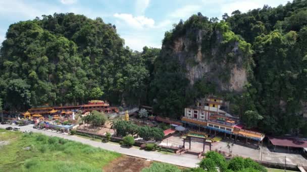 Ipoh Malezya Eylül 2022 Poh Tarihi Binaları Turist Çekimleri — Stok video