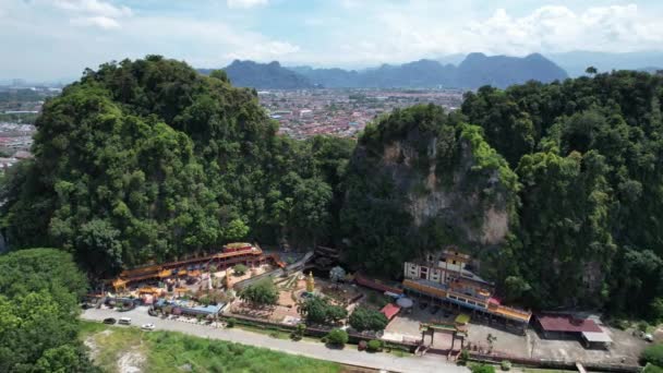 Ипох Малайзия Сентября 2022 Года Знаменательные Здания Туристические Достопримечательности Ипоха — стоковое видео