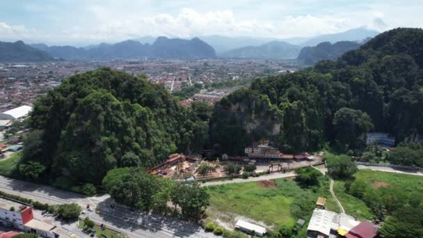 Ipoh Malaysia September 2022 Die Wahrzeichen Und Touristenattraktionen Von Ipoh — Stockvideo