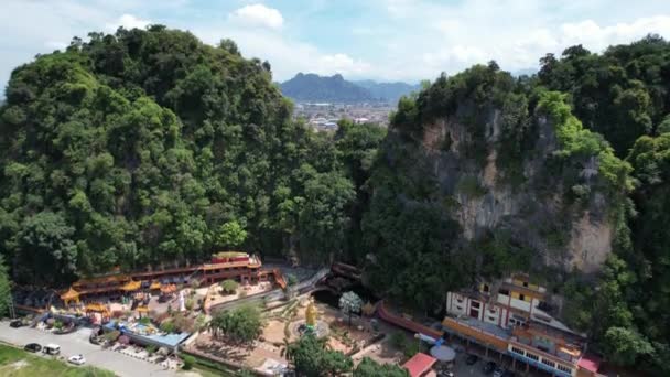 Ипох Малайзия Сентября 2022 Года Знаменательные Здания Туристические Достопримечательности Ипоха — стоковое видео