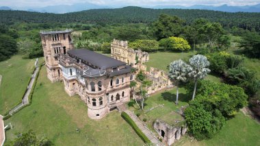 Ipoh, Malezya - 24 Eylül 2022: Kellies Kalesi Harabeleri