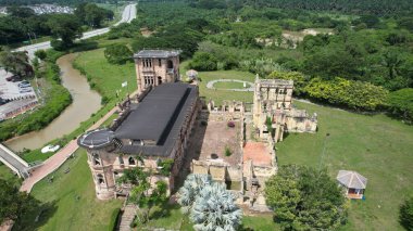 Ipoh, Malezya - 24 Eylül 2022: Kellies Kalesi Harabeleri