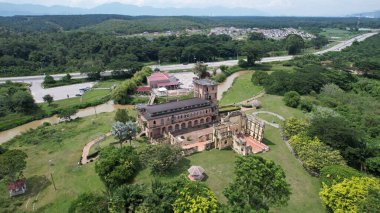 Ipoh, Malezya - 24 Eylül 2022: Kellies Kalesi Harabeleri