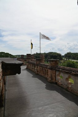 Ipoh, Malezya - 24 Eylül 2022: Kellies Kalesi Harabeleri