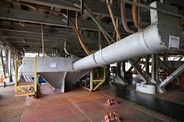 Ipoh, Malezya - 24 Eylül 2022: Tarihi Tin Dredge 