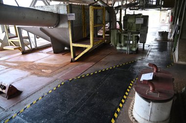 Ipoh, Malezya - 24 Eylül 2022: Tarihi Tin Dredge 