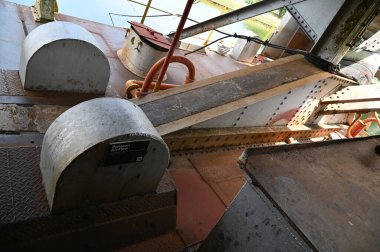 Ipoh, Malezya - 24 Eylül 2022: Tarihi Tin Dredge 