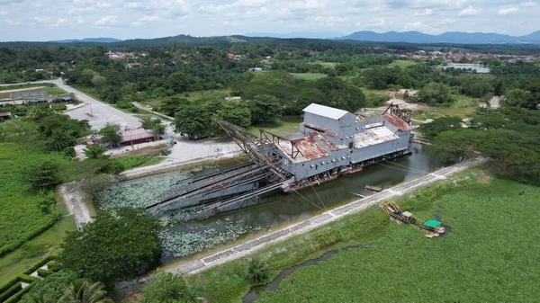 Ipoh Maleisië September 2022 Historische Tinnen Dredge — Stockfoto