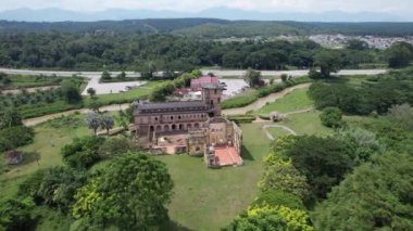 Ipoh, Malezya - 24 Eylül 2022: Kellies Kalesi Harabeleri