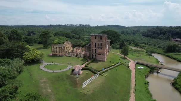 Ipoh Malaysia September 2022 Ruins Kellies Castle — Stock Video