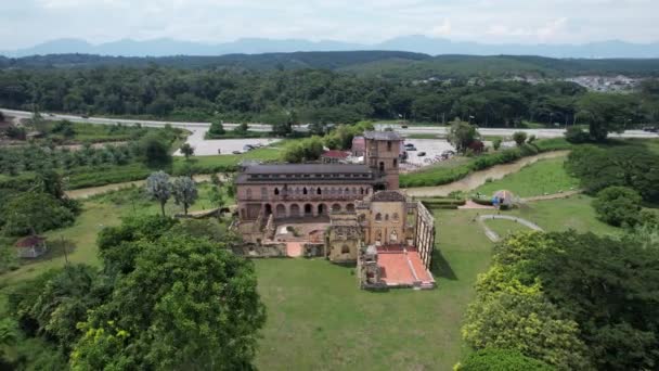 Ipoh Malesia Settembre 2022 Rovine Del Castello Kellies — Video Stock