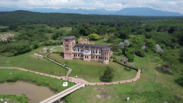 Ipoh Malaysia September 2022 Ruins Kellies Castle — Stock Video