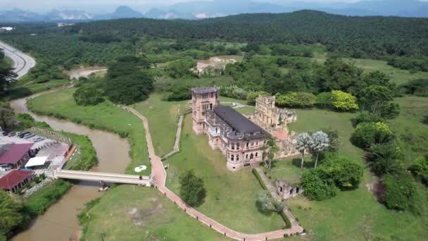 Ipoh Malaysia September 2022 Ruins Kellies Castle — Stock Video