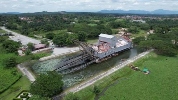 Ipoh Malaysia September 2022 Den Historiska Skrapan — Stockvideo