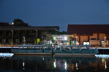 Malacca, Malezya - 16 Ekim 2022: Malacca 'nın Tarihi Tarihi Tarihi Binaları ve Turist Çekimleri