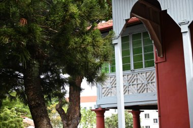 Malacca, Malezya - 16 Ekim 2022: Malacca 'nın Tarihi Tarihi Tarihi Binaları ve Turist Çekimleri