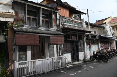 Malacca, Malezya - 16 Ekim 2022: Malacca 'nın Tarihi Tarihi Tarihi Binaları ve Turist Çekimleri