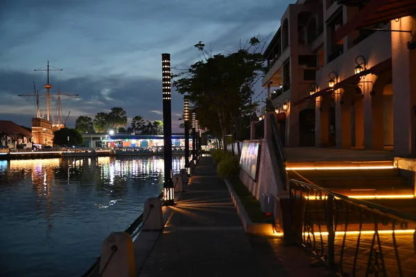 Malacca Malesia Ottobre 2022 Punto Riferimento Storico Edifici Attrazioni Turistiche — Foto Stock