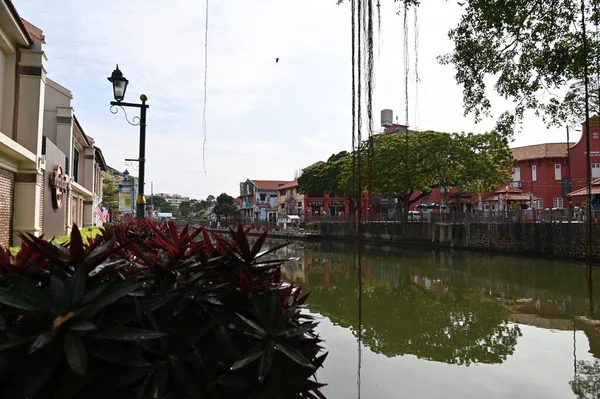 Malacca Malaysia Oktober 2022 Die Historischen Bauwerke Und Touristenattraktionen Von — Stockfoto