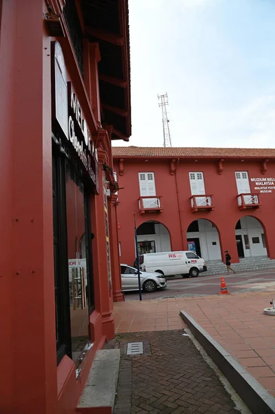 Malacca Malaysia Oktober 2022 Historiska Landmärkesbyggnaderna Och Turistattraktionerna Malacca — Stockfoto