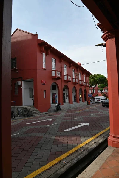 Malacca Malaysia Oktober 2022 Die Historischen Bauwerke Und Touristenattraktionen Von — Stockfoto