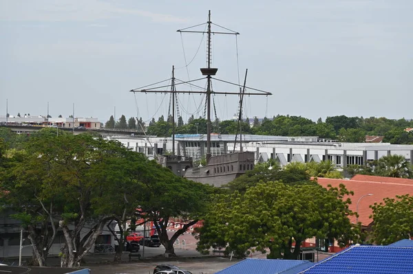 Malacca Malaysia Oktober 2022 Die Historischen Bauwerke Und Touristenattraktionen Von — Stockfoto