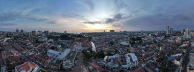 Malacca, Malezya - 16 Ekim 2022: Malacca 'nın Tarihi Tarihi Tarihi Binaları ve Turist Çekimleri