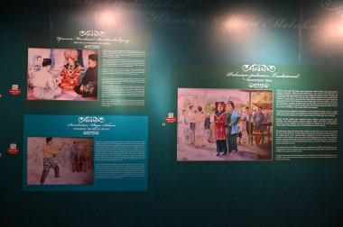 Malacca, Malezya - 16 Ekim 2022: Malacca 'nın Tarihi Tarihi Tarihi Binaları ve Turist Çekimleri