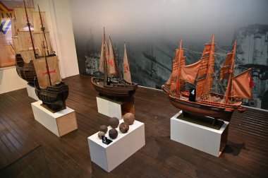 Malacca, Malezya - 16 Ekim 2022: Malacca 'nın Tarihi Tarihi Tarihi Binaları ve Turist Çekimleri