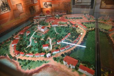 Malacca, Malezya - 16 Ekim 2022: Malacca 'nın Tarihi Tarihi Tarihi Binaları ve Turist Çekimleri