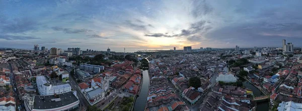马来西亚马六甲 2022年10月16日 马六甲的历史地标建筑和旅游景点 — 图库照片