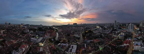 Malacca Malaysia Oktober 2022 Historiska Landmärkesbyggnaderna Och Turistattraktionerna Malacca — Stockfoto