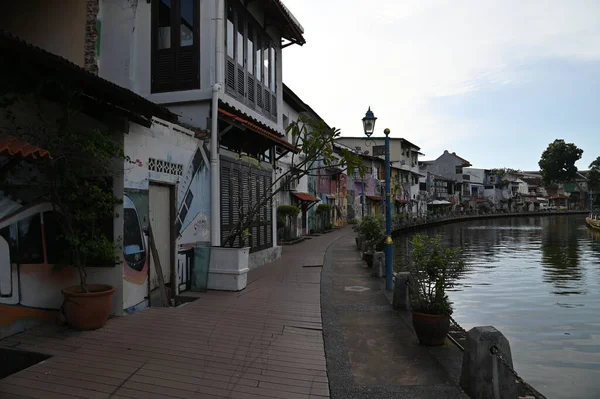 Malacca Malaysia Oktober 2022 Die Historischen Bauwerke Und Touristenattraktionen Von — Stockfoto