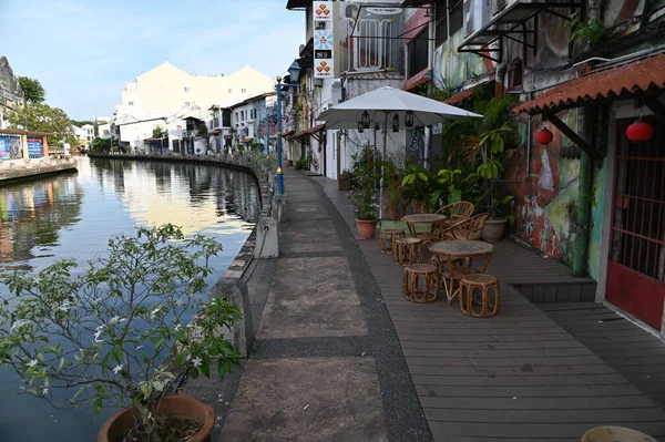 Malacca Malaysia Oktober 2022 Die Historischen Bauwerke Und Touristenattraktionen Von — Stockfoto