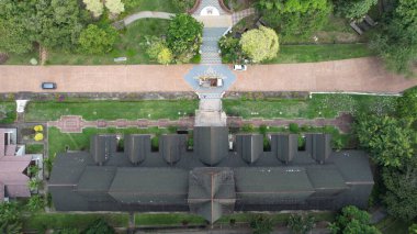 Malacca, Malezya - 16 Ekim 2022: Malacca 'nın Tarihi Tarihi Tarihi Binaları ve Turist Çekimleri