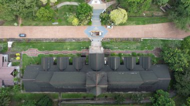 Malacca, Malezya - 16 Ekim 2022: Malacca 'nın Tarihi Tarihi Tarihi Binaları ve Turist Çekimleri