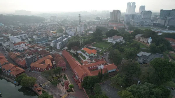 Malacca Malajzia Október 2022 Historical Landmark Buildings Turisztikai Látványosságok Malacca — Stock Fotó