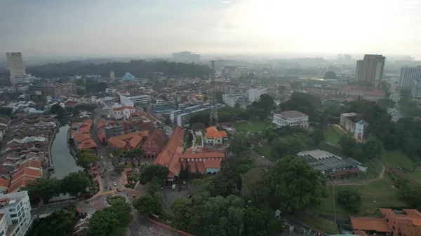 Malacca Malaysia Oktober 2022 Die Historischen Bauwerke Und Touristenattraktionen Von — Stockfoto