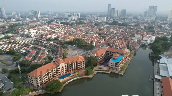 Malacca Malaysia Oktober 2022 Die Historischen Bauwerke Und Touristenattraktionen Von — Stockfoto